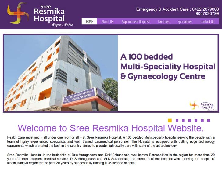 Sree Resmika Hospital Coimbatore